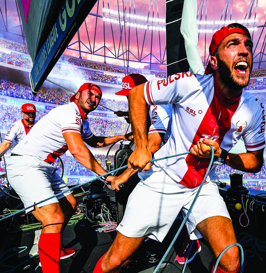 Barco SSL47 em regata